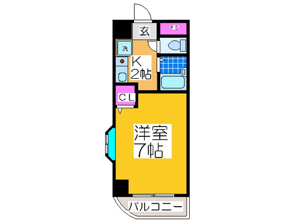 エスポワ－ル東進の物件間取画像